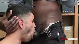 Bbc security teen 18+ boy dominates in office clash