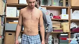 Bbc security teen 18+ boy dominates in office clash