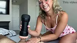 Using Little 18+ Step Sister Pussy to Jerk Off - Venus Rivers Fantasy