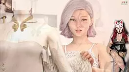 Watch This Beautiful 18Yo Teen Cosplayer Grow Up In Episode 11 With See-Through Upskirt Action!