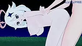 Paimon And Lumine And Aether Intense Sex - Genshin Impact Hentai