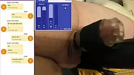 Strangers Jerk Exposed Cam Guy to Four Explosive Climaxes