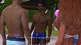 Wild Redhead Ex-Girlfriend Sucks Off in Taboo University Blowbang Scene