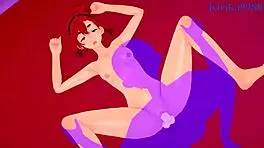 suletta mercury n renee costa get wild in 3d hentai... damn!