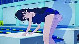 takane shijou and hibiki ganaha in intense sex with creampie 😏