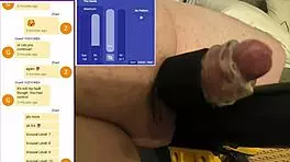 Strangers Jerk Exposed Cam Guy to Four Explosive Climaxes