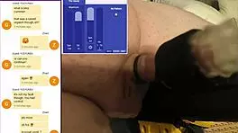 Strangers Jerk Exposed Cam Guy to Four Explosive Climaxes