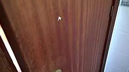 whoa, caught stepmom spying on stepson jerking off in his bedroom!