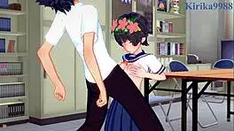 Mikoto Misaka, Kuroko Shirai, Kazari Uiharu, and Toma Kamijo in intense 3D hentai sex