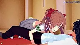 Mikoto Misaka, Kuroko Shirai, Kazari Uiharu, and Toma Kamijo in intense 3D hentai sex