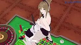 Kusuha Mizuha Cagalli Yula Athha Chitose Kisaragi and Nine engage in intense lesbian play in Super Robot Wars Alpha V and Mobile Suit Gundam Seed hentai