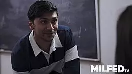 Milf Teacher Seduces Youthful 18+ Student In Private Lesson.