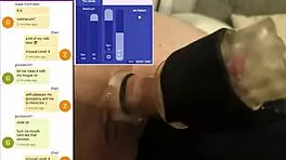 Strangers Jerk Exposed Cam Guy to Four Explosive Climaxes