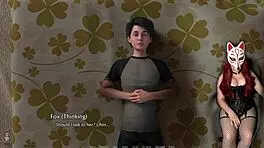 Golden boy bends over for doggystyle hentai fuck