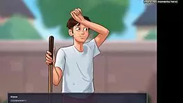 Mature MILF Breastfeeds Young Girl In Summertime Saga Gameplay, Featuring Big Tits And Ass Scenes In 3D Cartoon Hentai Part 6