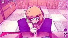 Hornycraft Parody Hentai Game Pornplay Ep 43 Steve Is Fucking A Sexy Watermelon