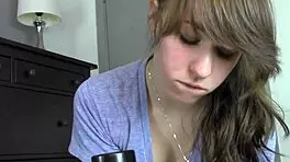 Stepdad, I Found Your Fleshlight, Now Swallow My Load After Blowjob