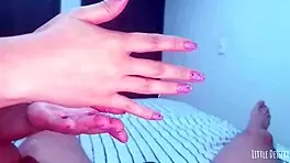 Does the step sister give her college neighbor a prostate massage?