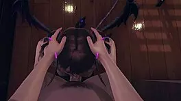 Succubus Sneaks Up At Night For Big Cock Pov Hardcore Sex With Big Ass In 3D Hentai
