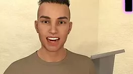 In College Kings, the naughty redhead craves my big white cock for squirting and cumshot.