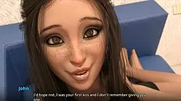 millie is curious about jamie and liz in 3d hentai