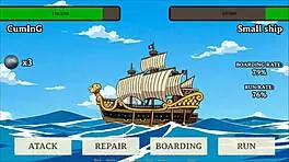 what's nami hiding under her outfit in lusty buccaneers hentai game ep 2?