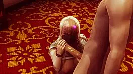 did you order this gyaru home for sex? 3d hentai pov