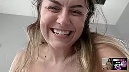 busted stepdaughter tries anal first time with luke longly