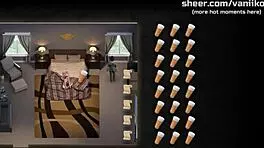 18yo girl with pink hair anal sex in genesis order hentai game part 30 😍