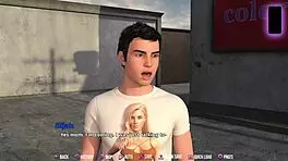 In College Kings, the naughty redhead craves my big white cock for squirting and cumshot.