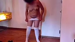 Does the fat guy fuck the young mexican teen?