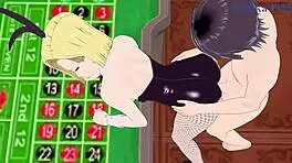 ANDROID 18 AND CHI-CHI BUNNY GIRLS IN INTENSE CREAMPIE SEX - DRAGON BALL HENTAI