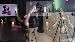 compilation of anabele nogueira in swing cast with tifany rocha on sheer red