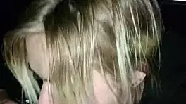 Sexy Young Girl Sucks Cock In Truck Back At City Center