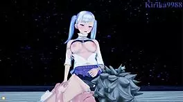 noelle silva and secre swallowtail nero asta have intense sex