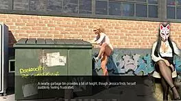 Wow, long legs on old dude's crotch in anime skirt! 😍