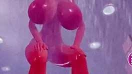 Hot Teen Cheerleaders Overcome Emotions In Locker Room Titty Fuck