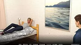 playing university of problems part 1, riding hard with anime teen big tits