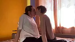 Teen Cutie Alisa Drains Slim Boy Dorian’s Huge Cock Dry In Hentai Doggystyle With Wet Panties.