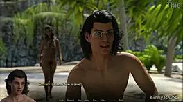 Lora Croft FUCKED hard by monster dicks on an enchanted island in wild gangbang!