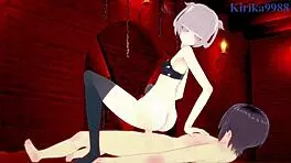 Nazuna Nanakusa has intense sex in call of the night hentai