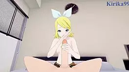 Hatsune Miku And Kagamine Rin Have Intense Sex In Project Sekai Hentai