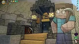 想玩Hornycraft吗？Alex紧逼等待双重内射！