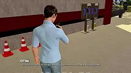 Big ass bouncing off the young lad's lap, it's so fat and sexy