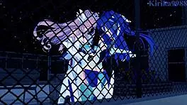 Tsubasa Kazanari, Kanade Am, Maria Cadenzavna Eve in intense futanari sex scene