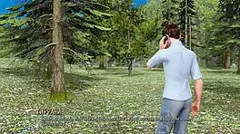 Big ass bouncing off the young lad's lap, it's so fat and sexy