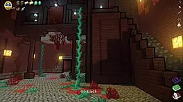 Hornycraft parody hentai game ep 45 contrasts femdom with huge cum on face.