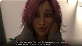 Three Girls Try To Knock John Off His Feet In Homemade Anime Fun