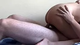 In the dorms, a college couple captures their homemade sex tape, featuring teasing, riding, and juicy big ass action with a fat teen girlfriend.