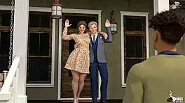 饥渴大学生操叔叔的辣宅女老婆！